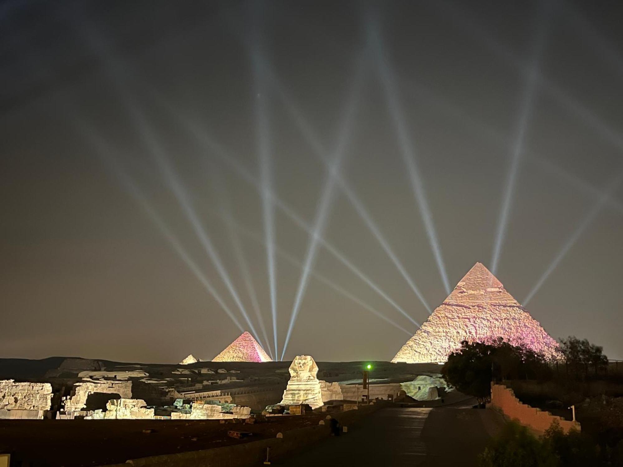 The Gate Hotel Front Pyramids & Sphinx View Kafret el-Gabal Exteriör bild