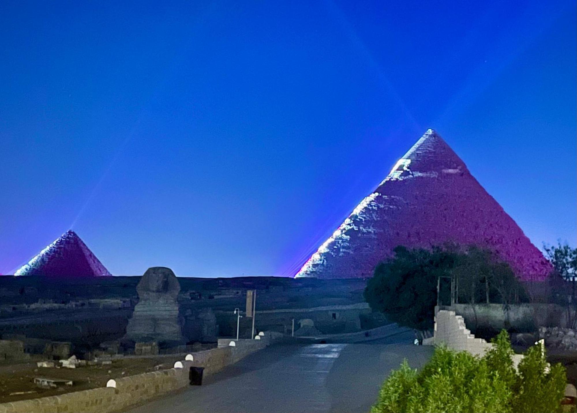The Gate Hotel Front Pyramids & Sphinx View Kafret el-Gabal Exteriör bild